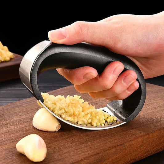 Premium Stainless Steel Garlic Press